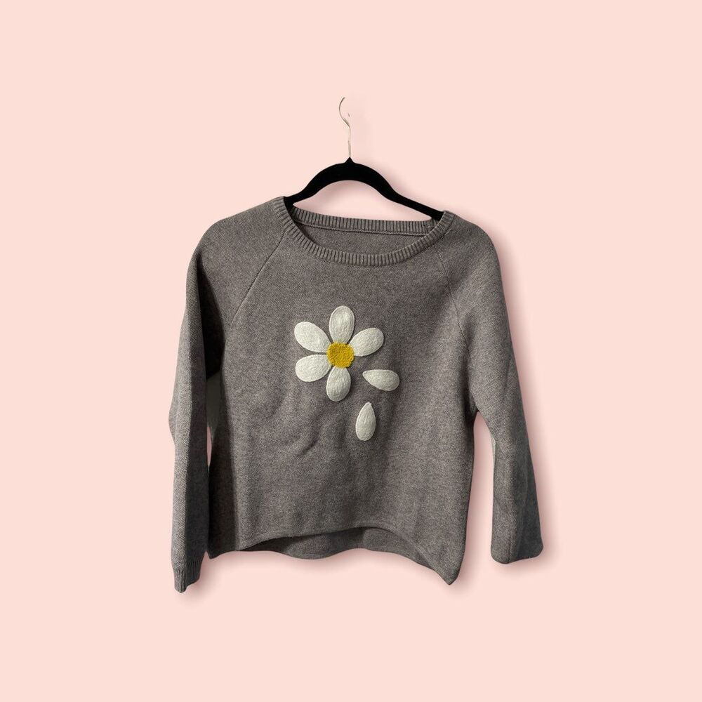 Daisy Love me Love me not Sweater sz s